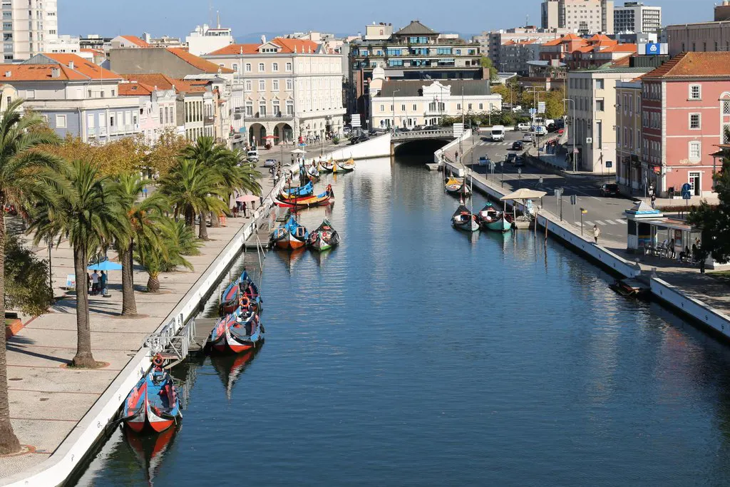 Central Waterway of Ria de Aveiro