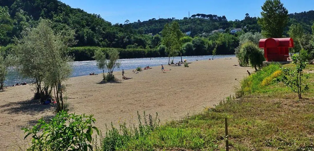 Playa fluvial de Rebolim