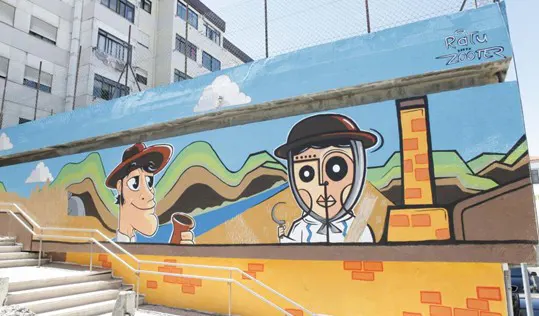 Arte urbano | Oliveira do Bairro