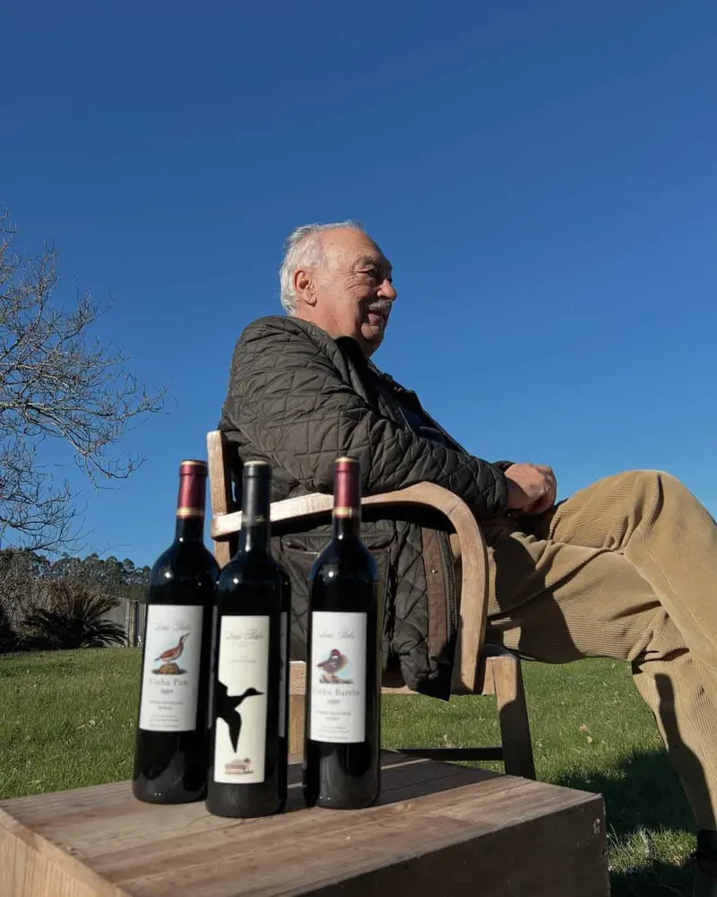 Almoço na adega: À mesa com vinhos top e o produtor Luís Pato